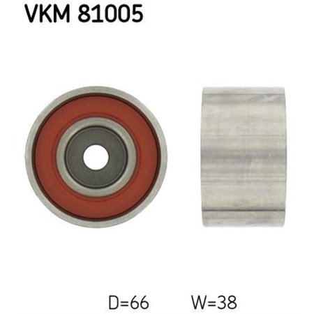 VKM 81005 Kamremsstödrulle/remskiva passar: LEXUS GS, GX, LS, LX, SC