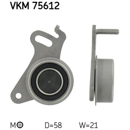 VKM 75612 Tensioner Pulley, timing belt SKF