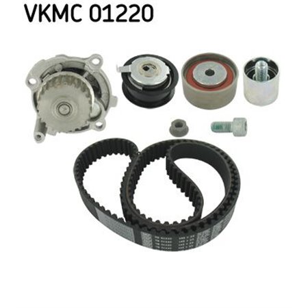 SKF VKMC 01220 - Timing set (belt + pulley + water pump) fits: AUDI A3, A4 B6 VW GOLF V, TOURAN 2.0 07.02-11.08