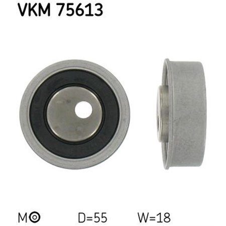 VKM 75613 Timing belt tension roll/pulley fits: DODGE STRATUS HYUNDAI H 1,
