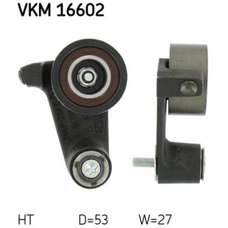 VKM 16602 Timing belt tension roll/pulley fits: VOLVO 850, 960, C70 I, S40 