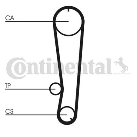 CT655 Hammasrihm CONTINENTAL CTAM