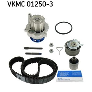 VKMC 01250-3 Hammasrihma kpl. (rihm + rull + veepump) sobib: AUDI A2 SEAT ARO