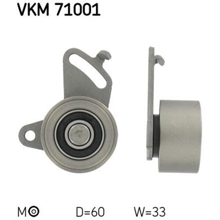 VKM 71001 Timing belt tension roll/pulley fits: TOYOTA CRESSIDA, CROWN, HIA