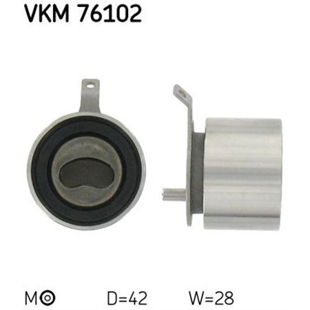 VKM 76102 Tensioner Pulley, timing belt SKF