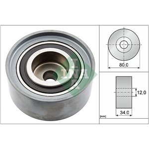 532 0527 10 Deflection Pulley,Guide Pulley, timing belt Schaeffler INA - Top1autovaruosad