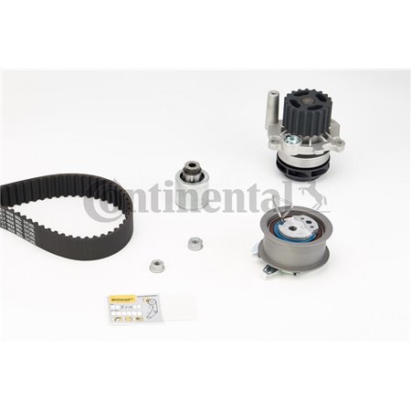 CONTITECH CT1028WP2 - Timing set (belt + pulley + water pump) fits: AUDI A3, A6 C5 FORD GALAXY I, GALAXY MK I VW BORA, BORA I,