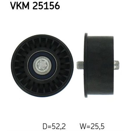 VKM 25156 Timing belt support roller/pulley fits: CHEVROLET ASTRA, LACETTI,