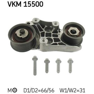 VKM 15500 Tensioner Pulley, timing belt SKF - Top1autovaruosad