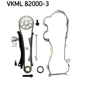 VKML 82000-3 Mootoriketi komplekt (kett + hammasratas) sobib: ALFA ROMEO MITO