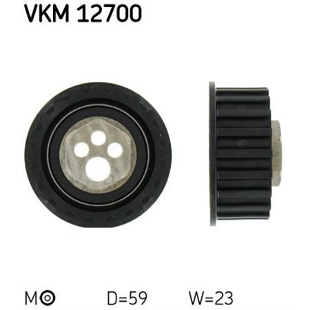 VKM 12700 Pingutusrull,Hammasrihm SKF