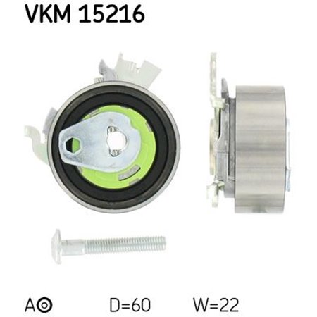 VKM 15216 Kiristin Hihnapyörä, Jakohihna SKF