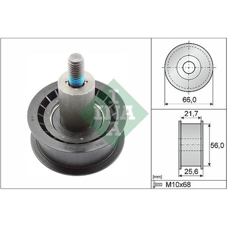 532 0167 10 Паразитный / Ведущий ролик, зубчатый ремень Schaeffler INA