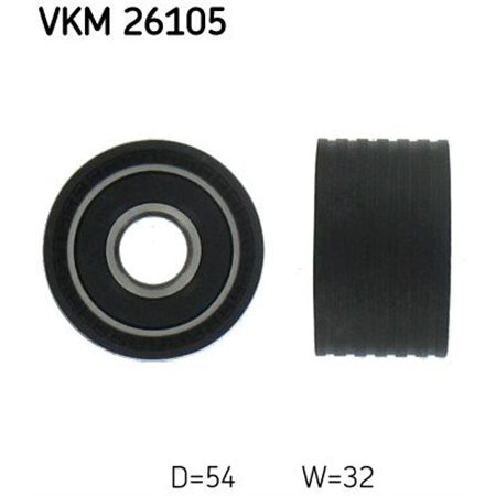 VKM 26105 Ролик направляющий ременя ГРМ SKF 