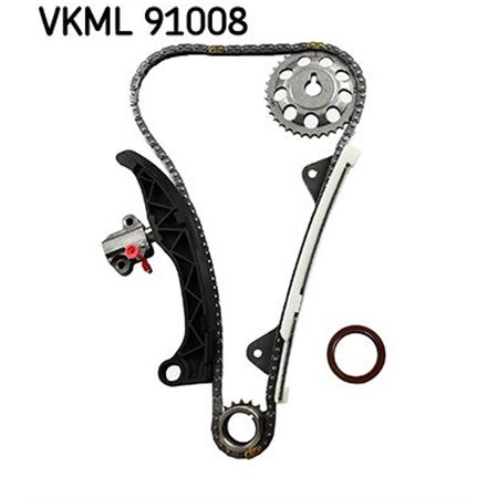 VKML 91008 Mootoriketi komplekt (kett + hammasratas) sobib: CITROEN C1, C1 I