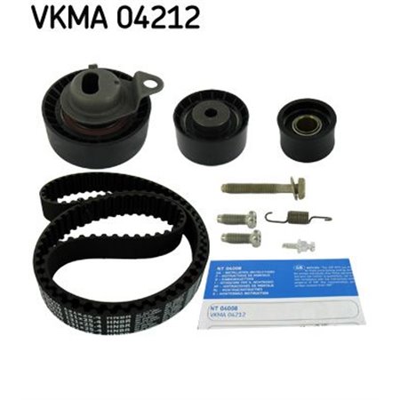VKMA 04212 Timing set (belt+ sprocket) fits: FORD ESCORT CLASSIC, ESCORT V, 