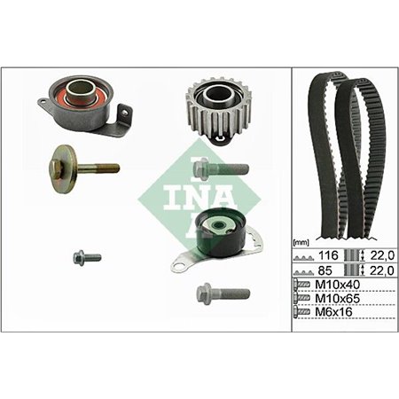 530 0104 10 Hammasrihma komplekt Schaeffler INA