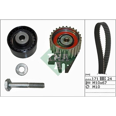 530 0606 10 Timing Belt Kit Schaeffler INA