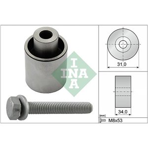 532 0833 10 Deflection Pulley,Guide Pulley, timing belt Schaeffler INA - Top1autovaruosad