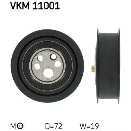 VKM 11001 Timing belt tension roll/pulley fits: AUDI 100 C4, 80 B3, 80 B4, 