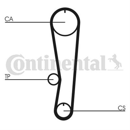 CT895 Hammasrihm CONTINENTAL CTAM