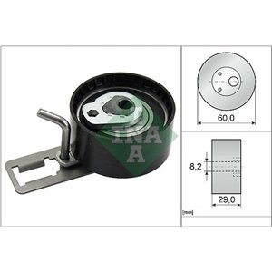 531 0850 10 Timing belt tension roll/pulley fits: VOLVO C30, S40 II, S60 II, 