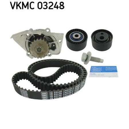 SKF VKMC 03248 - Timing set (belt + pulley + water pump) fits: CITROEN C8, EVASION, JUMPY FIAT SCUDO, ULYSSE LANCIA PHEDRA PE