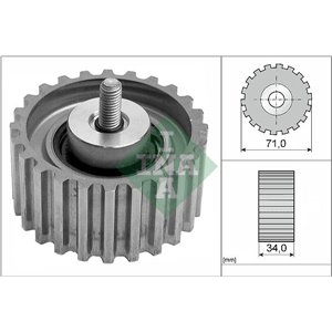 532 0441 10 Poikkeutuspyörä , ohjainpyörä, Jakohihna Schaeffler INA - Top1autovaruosad