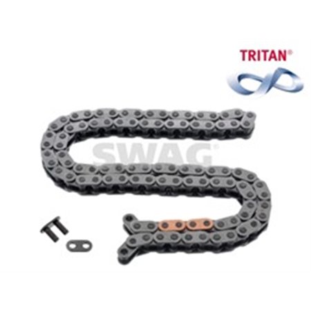 SW10947210 Timing chain (number of links: 96) fits: MERCEDES A (W176), B SPO