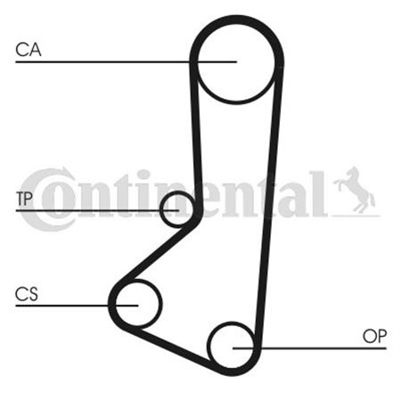 CT511 Hammasrihm CONTINENTAL CTAM