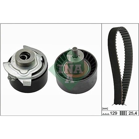 530 0662 10 Комплект ремня ГРМ Schaeffler INA