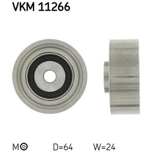VKM 11266 Timing belt support roller/pulley fits: AUDI 100 C3, A6 C4 2.5D 0