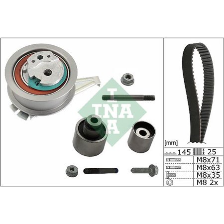 530 0759 10 Hammasrihma komplekt Schaeffler INA