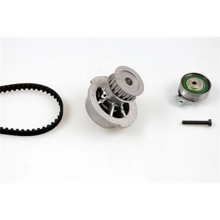 HEPU PK03121 - Timing set (belt + pulley + water pump) fits: CHEVROLET CORSA OPEL ASTRA F, ASTRA F CLASSIC, ASTRA G, COMBO/MINI