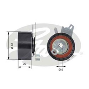 GATT43145 Timing belt tension roll/pulley fits: CITROEN C4, C4 GRAND PICASS