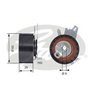 T43145 Tensioner Pulley, timing belt GATES - Top1autovaruosad