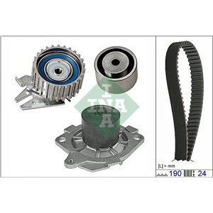 530 0620 30 Timing set (belt + pulley + water pump) fits: ALFA ROMEO 156, 166