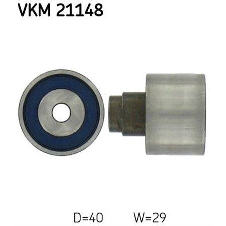 VKM 21148 Timing belt support roller/pulley fits: AUDI A1, A3, A4 ALLROAD B