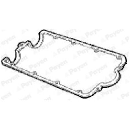 JP071 Rocker cover gasket L fits: ALFA ROMEO 147, 156, 166, GT, GTV, SP