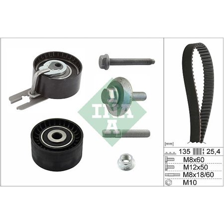 530 0369 10 Комплект ремня ГРМ Schaeffler INA