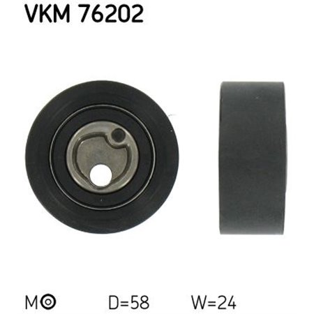 VKM 76202 Timing belt tension roll/pulley fits: SUBARU JUSTY II SUZUKI SAM