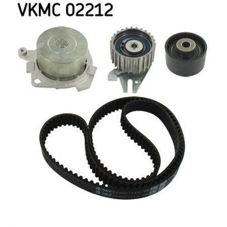 SKF VKMC 02212 - Timing set (belt + pulley + water pump) fits: ALFA ROMEO 159, 4C, 4C SPIDER, BRERA, GIULIETTA, SPIDER LANCIA D