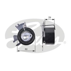 T43231 Tensioner Pulley, timing belt GATES - Top1autovaruosad