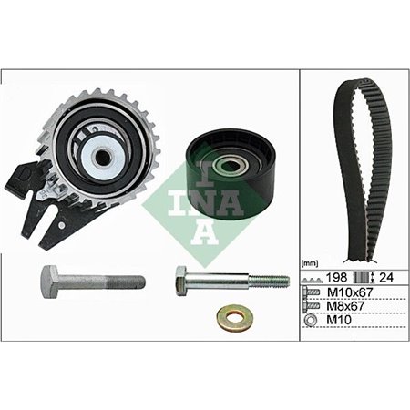 530 0626 10 Timing Belt Kit Schaeffler INA