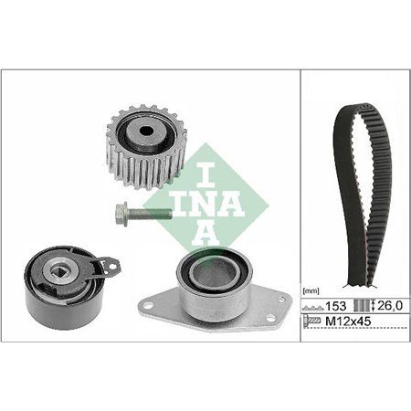 530 0357 10 Jakohihnasarja Schaeffler INA