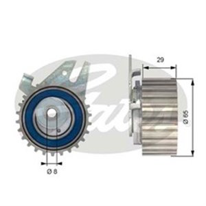 GATT43043 Timing belt tension roll/pulley fits: ALFA ROMEO 145, 146, 147, 1