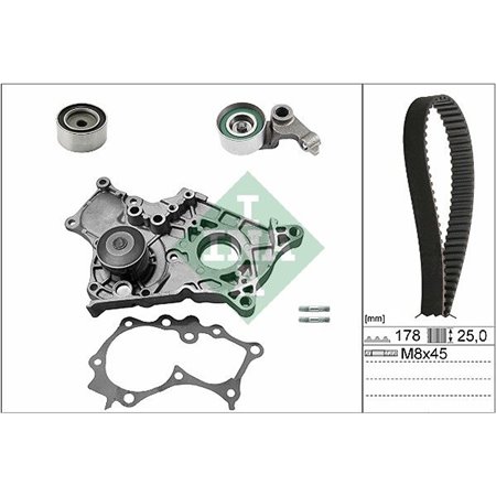 530 0422 30 Veepump + hammasrihmakomplekt Schaeffler INA