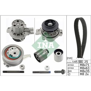 530 0650 31 Timing set (belt + pulley + water pump) fits: MAN TGE; AUDI A1, A
