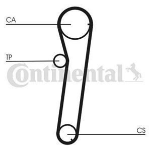 CT 739 Hammasrihm sobib: DAIHATSU CHARADE III, HIJET 1.0 03.87 05.98