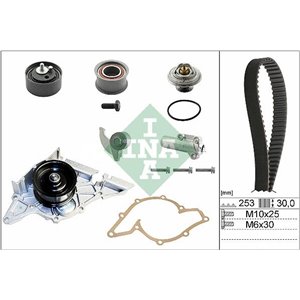 530 0179 30 Water Pump & Timing Belt Kit Schaeffler INA - Top1autovaruosad